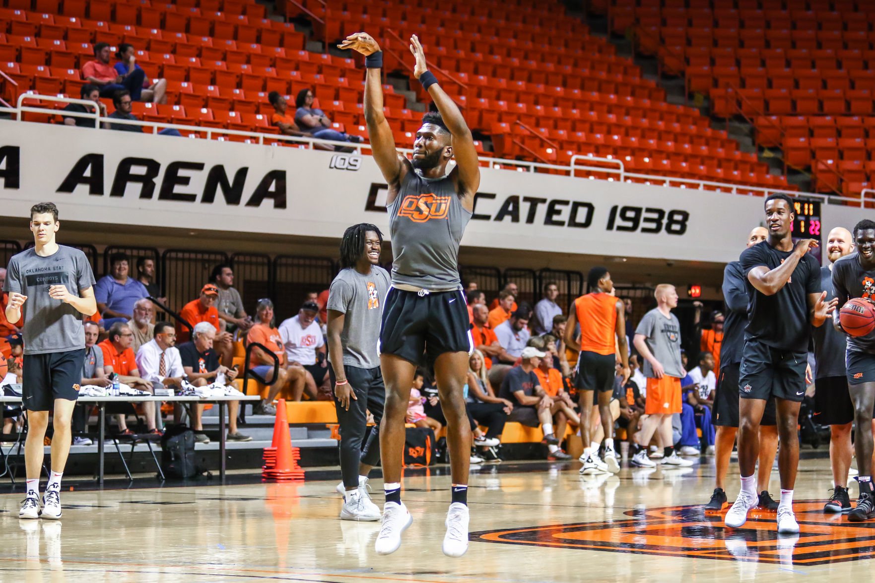 Oklahoma State's open basketball practice